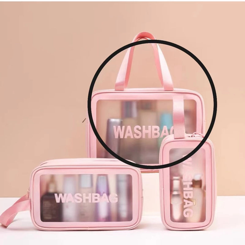 Necessaire  Maquiagem Feminina Transparente a prova de água