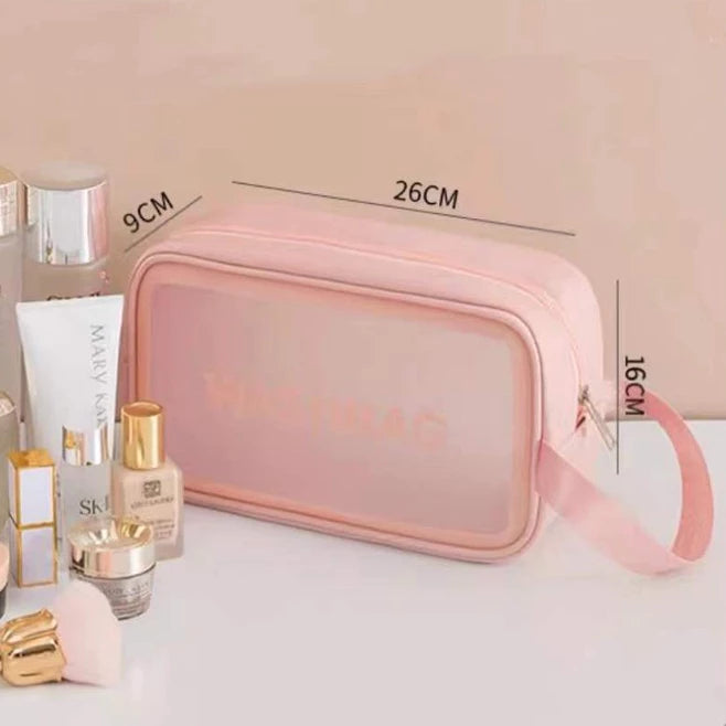 Necessaire  Maquiagem Feminina Transparente a prova de água